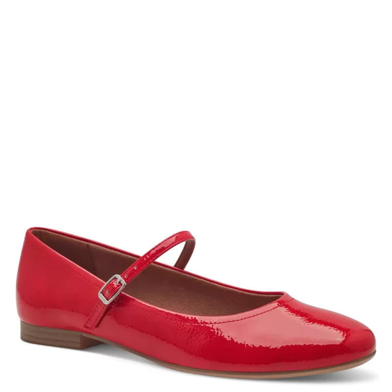 Tamaris Lak Tulle Dame Rød