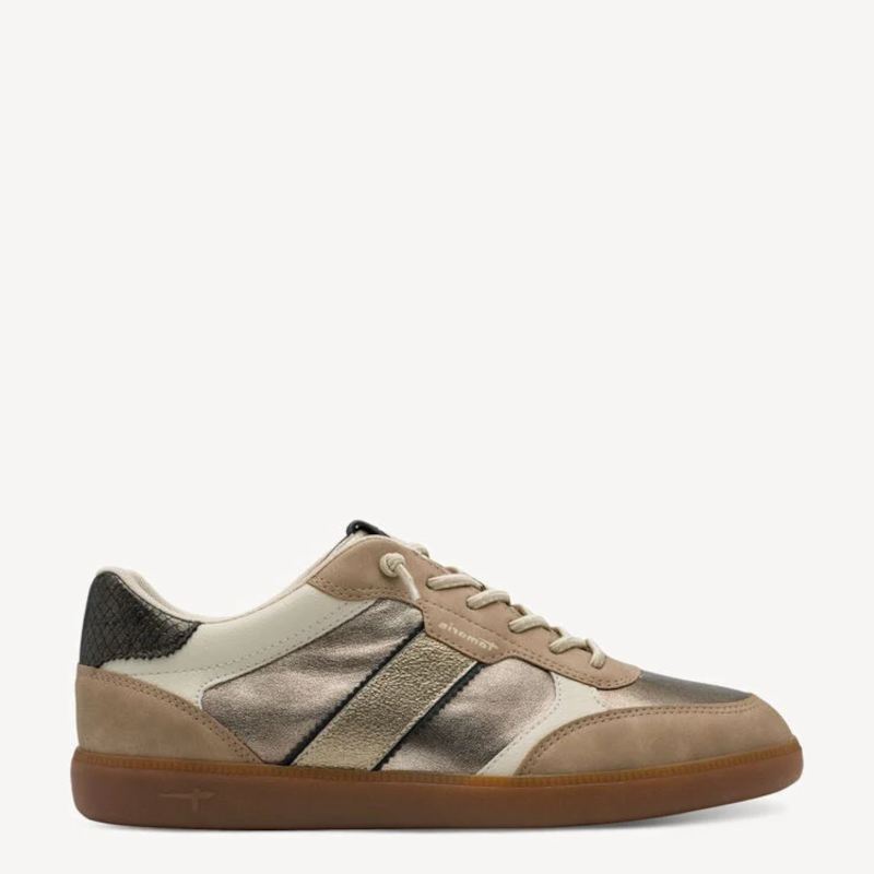 Tamaris 23662 Sneaker Dame Beige