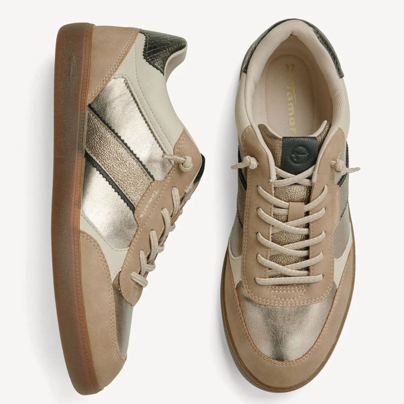 Tamaris 23662 Sneaker Dame Beige