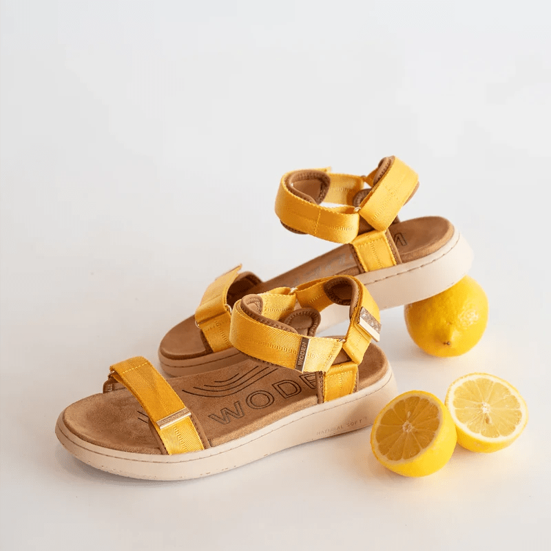 GUL LINE SANDAL - Peti Sko - WODEN