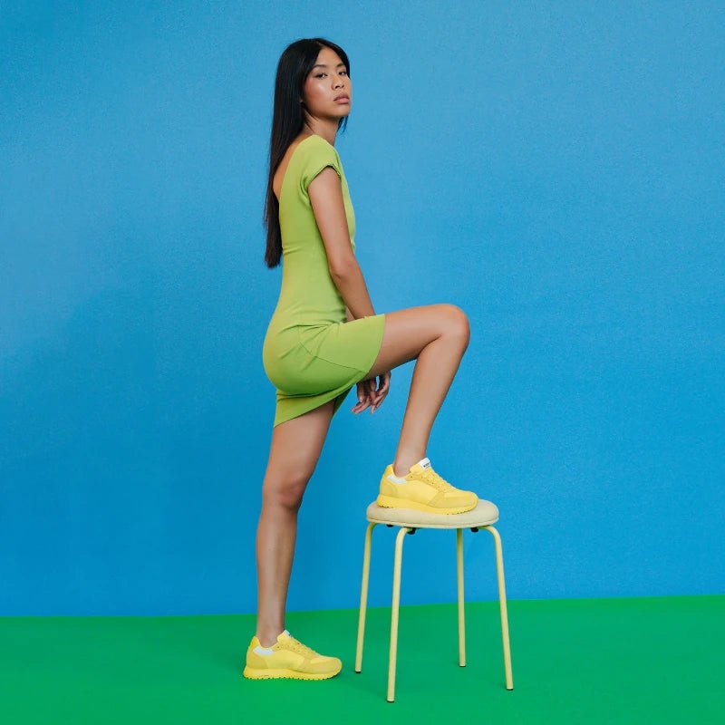GUL RONJA FRUIT LEMON SNEAKER - Peti Sko - WODEN
