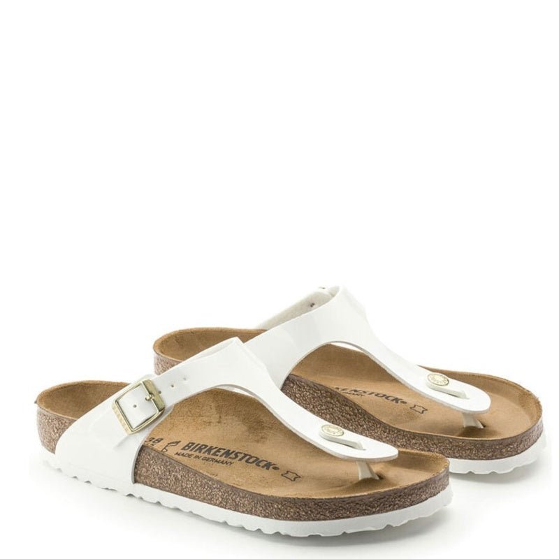 HVID LAK GIZEH - NORMAL - Peti Sko - BIRKENSTOCK