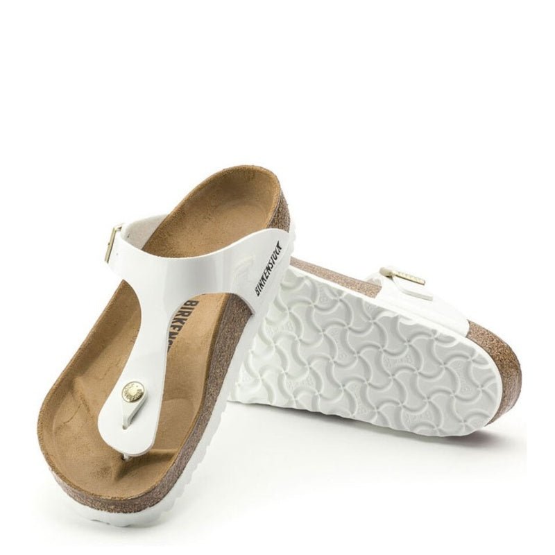 HVID LAK GIZEH - NORMAL - Peti Sko - BIRKENSTOCK