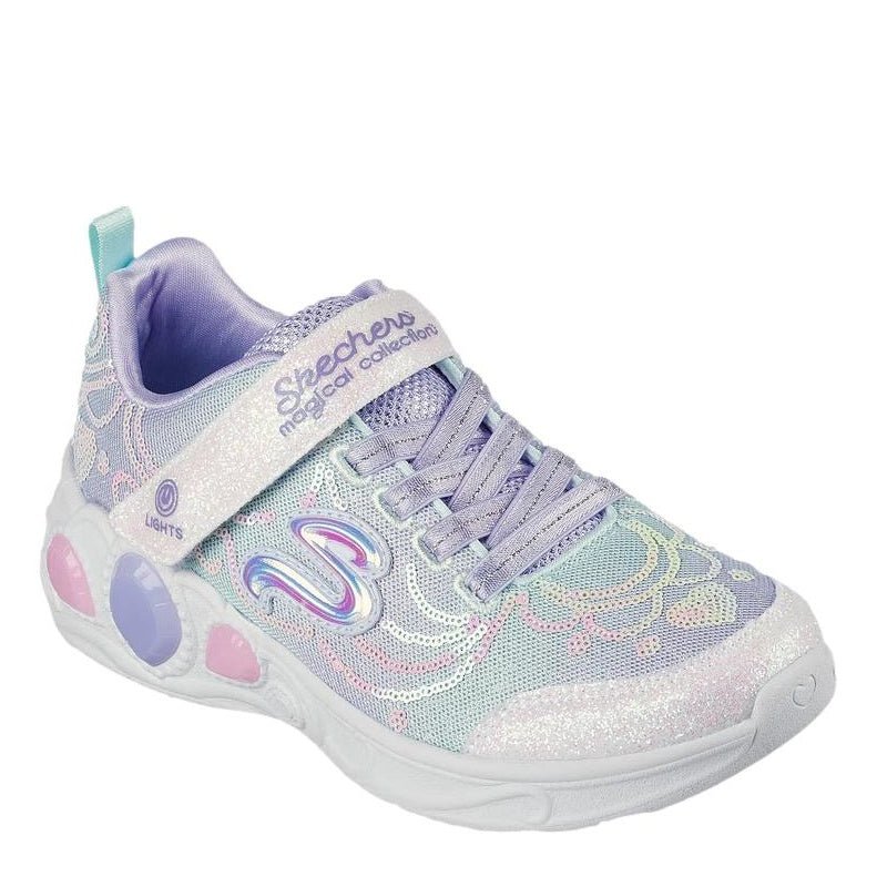 LAVENDEL PRINCESS WISHES BLINKESKO - Peti Sko - SKECHERS