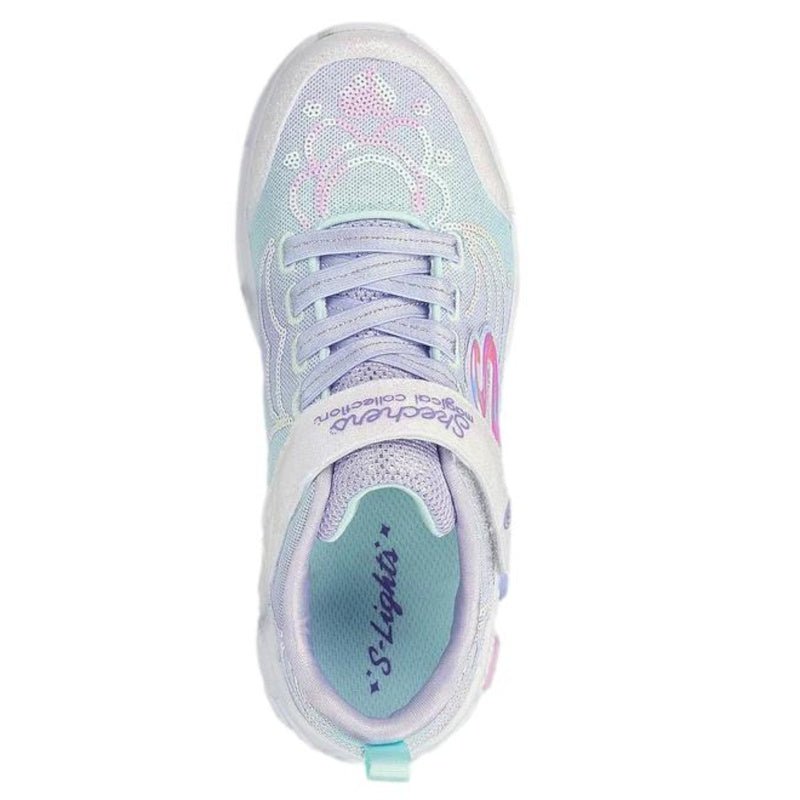 LAVENDEL PRINCESS WISHES BLINKESKO - Peti Sko - SKECHERS