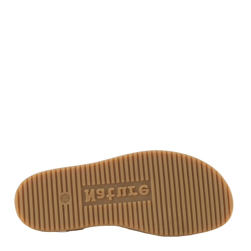 METALLIC MALENE SANDAL - Peti Sko - NATURE