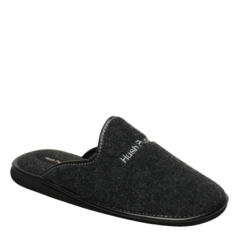 MØRKEGRÅ HJEMMESKO - Peti Sko - HUSH PUPPIES