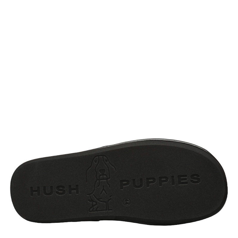 MØRKEGRÅ HJEMMESKO - Peti Sko - HUSH PUPPIES