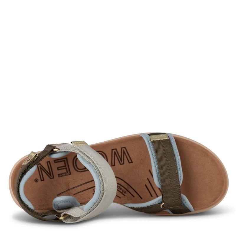 MULTI STONE LINE LITE SANDAL - Peti Sko - WODEN