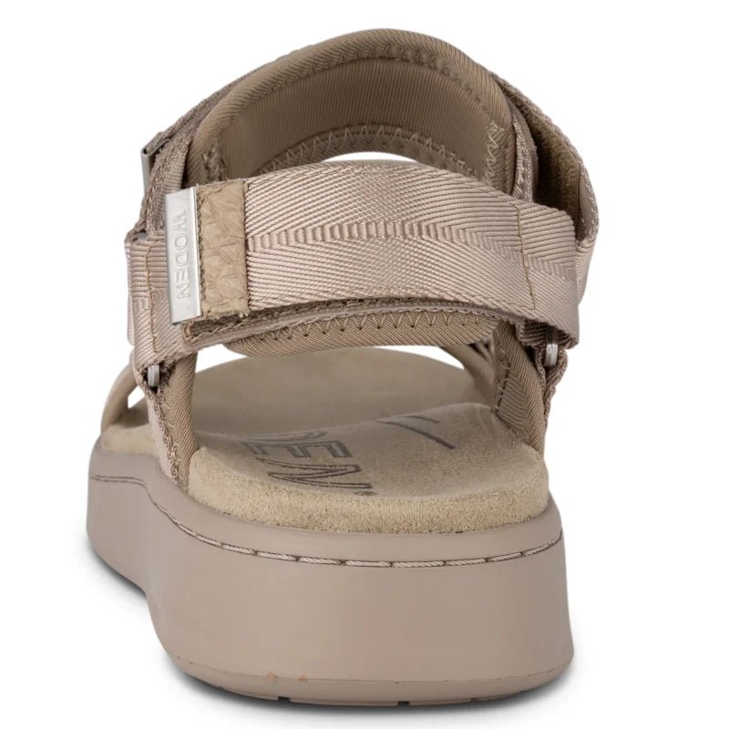 SILVER MINK LINE SANDAL - Peti Sko - WODEN