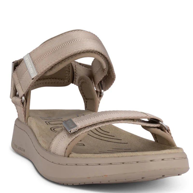 SILVER MINK LINE SANDAL - Peti Sko - WODEN