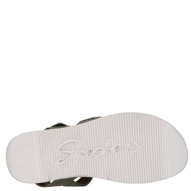 Skechers Lifted Comfort sandal dame grøn