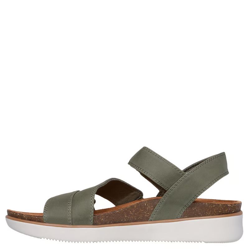 Skechers Lifted Comfort sandal dame grøn