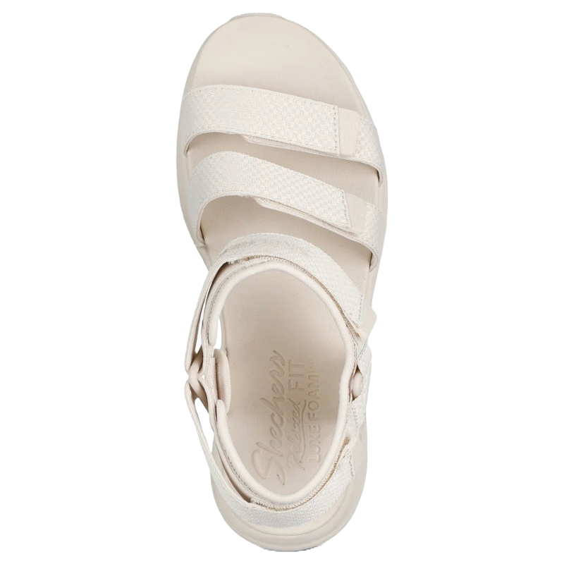 Skechers D'Lux Walker - Going-Out Vibes sandal dame beige