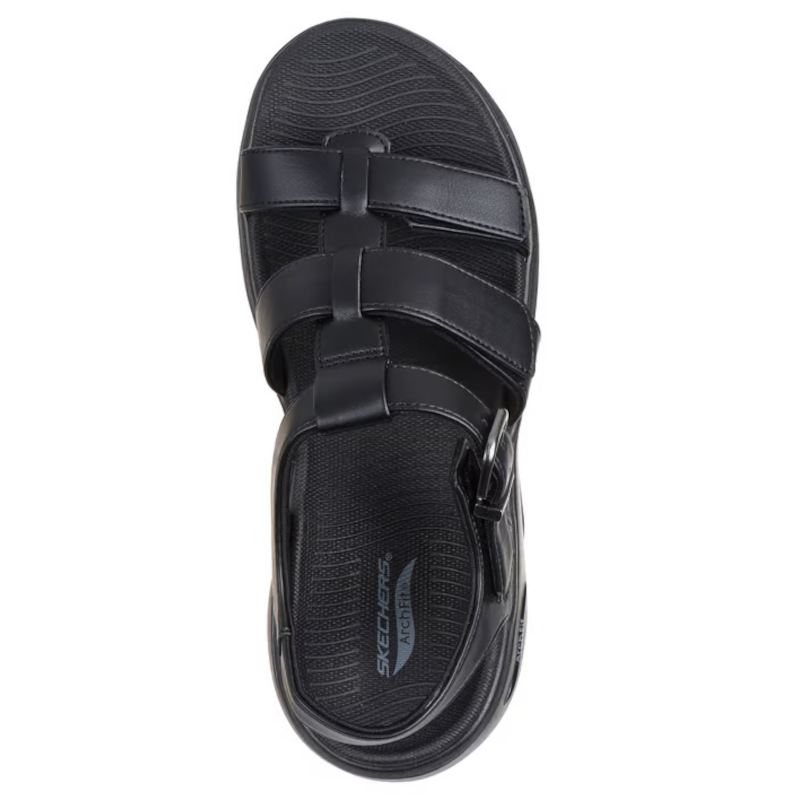 Skechers GO WALK Arch Fit 2.0 Sandal - Brandy sandal dame sort