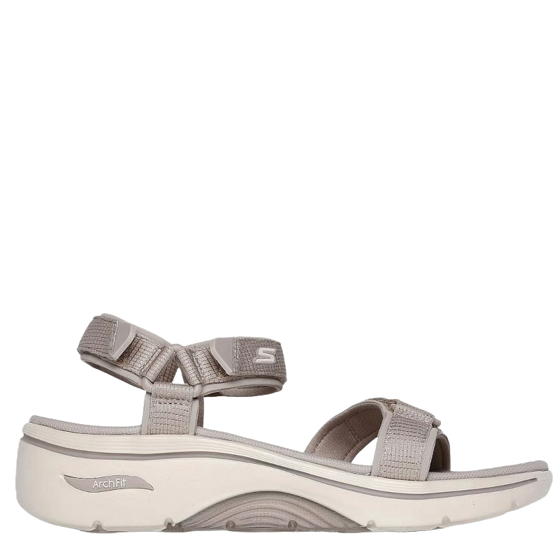 Skechers GO WALK Arch Fit 2.0 Sandal - Exhilarate sandal dame beige