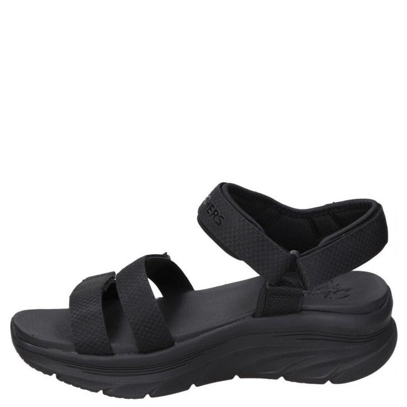 Skechers D'Lux Walker - Going-Out Vibes sandal dame sort