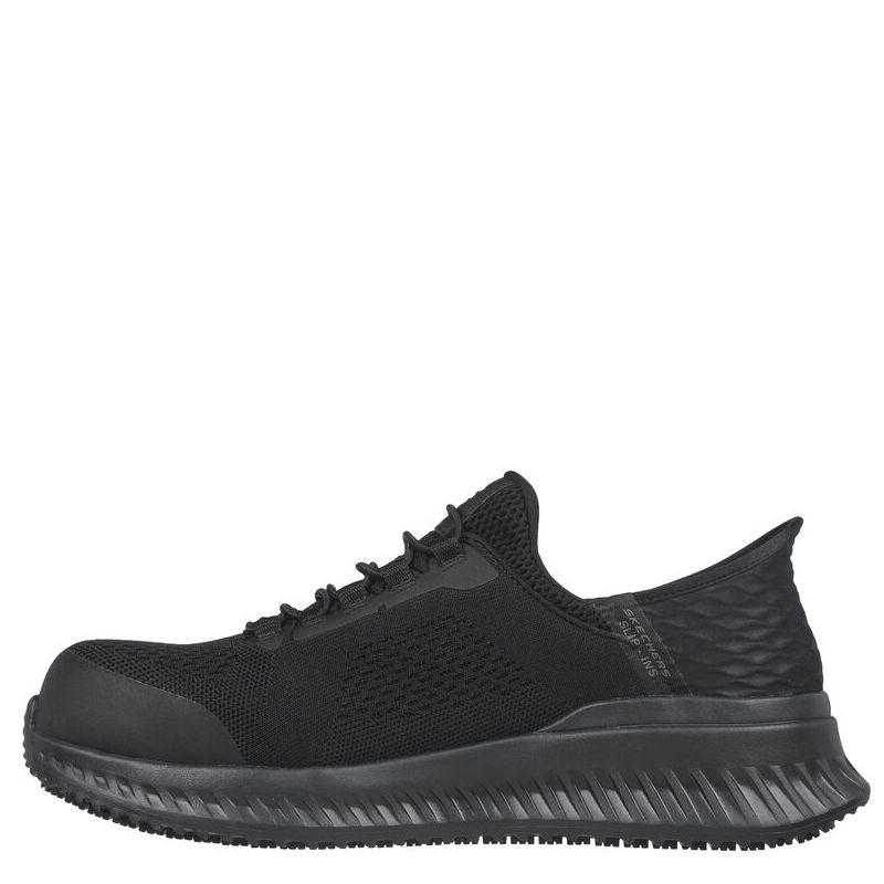 Skechers Slip-ins Work Tilido - Fletchit sikkerhedssko herre sort