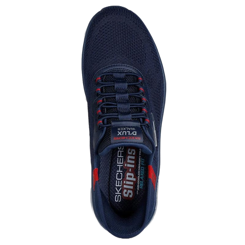Skechers D'Lux Walker 2.0 - Rezinate sneakers herre blå