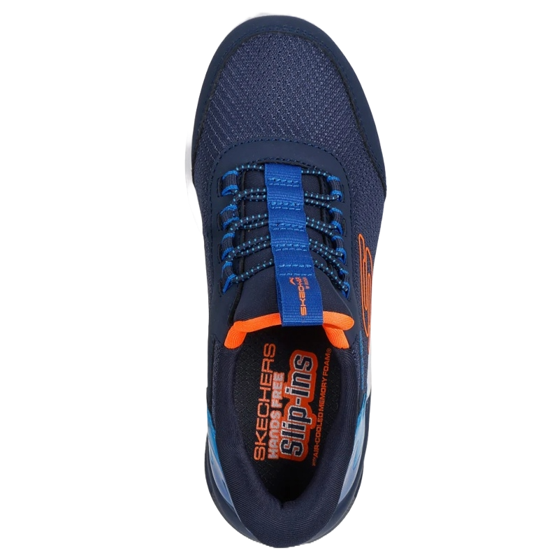 Skechers Microspec Max - Brisk-Stripe sneakers børn blå