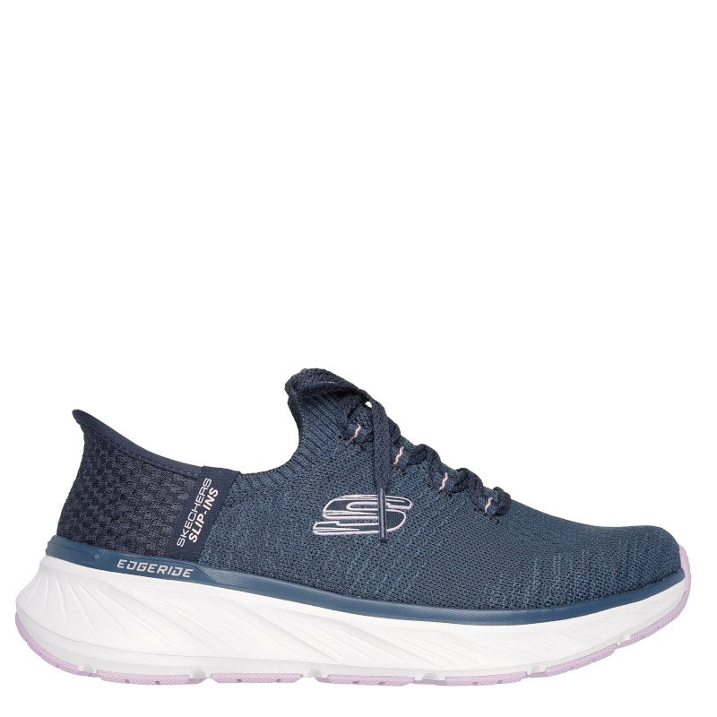 Skechers Edgeride - Impressions sneakers dame blå