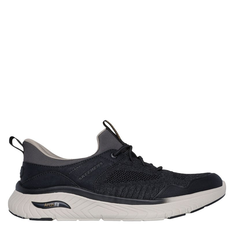Skechers Slip-ins Relaxed Fit Arch Crosser - Emeric sneakers herre sort
