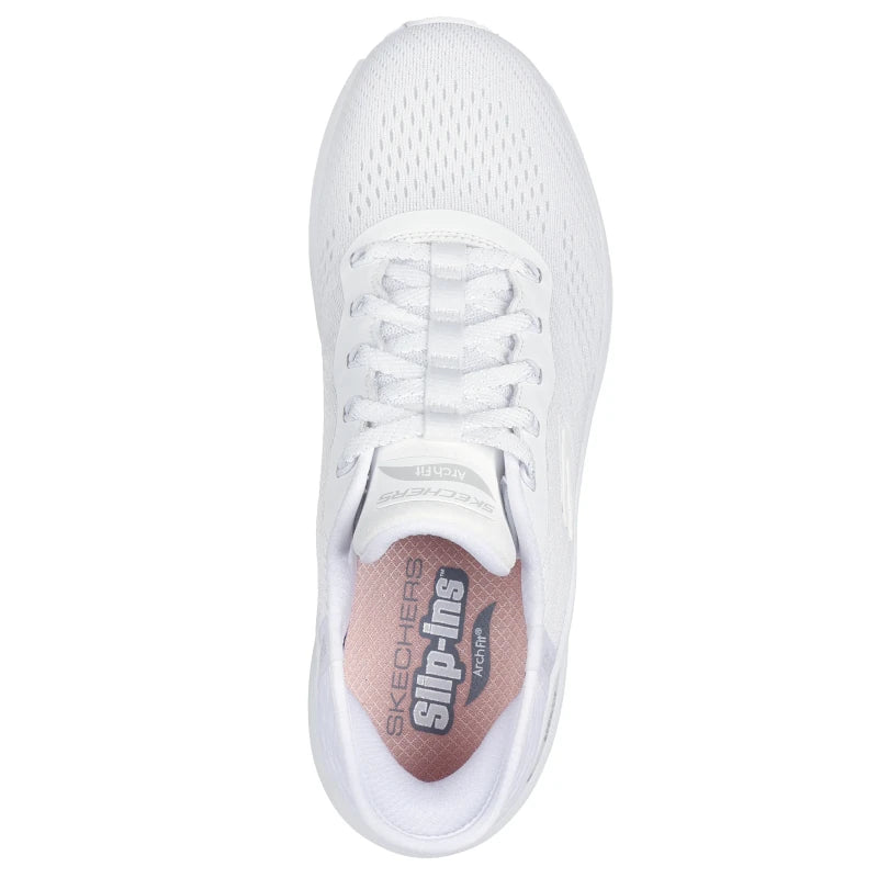 Skechers Slip-ins Arch Fit 2.0 - Easy Chic sneakers dame hvid