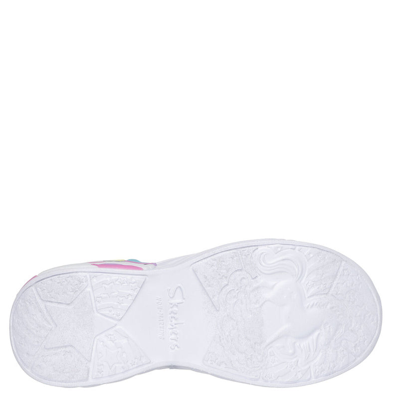 Skechers Slip-ins Unicorn Dreams - Starry Lite blinkesko børn glimmer