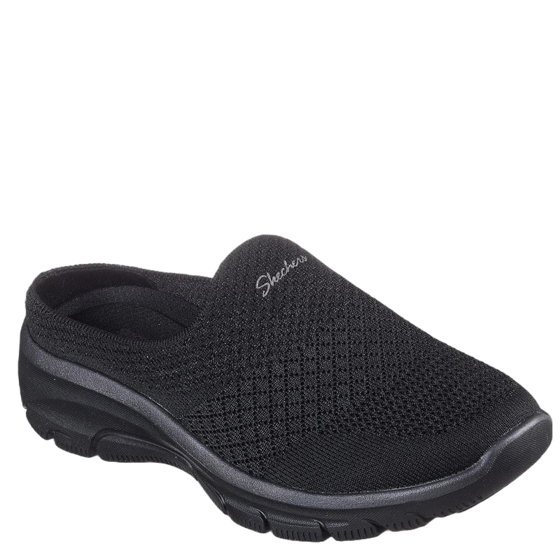 skechers open flow smtters i sort, skoen har en memory foam, hvilket gør den har en super komfort.