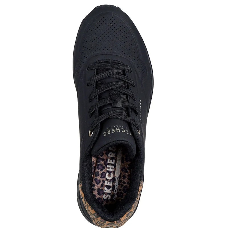 Skechers Uno - Jungle Nite Sneakers Dame Sort
