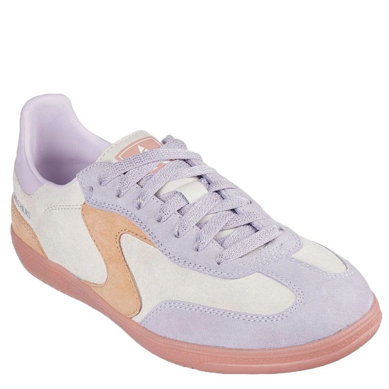 skechers sneakers i multi farvet, skoen er med snørre, ydelsålen er en gummibund, der er memoryfoam i sålen.
En god sko at bevæge sig i.