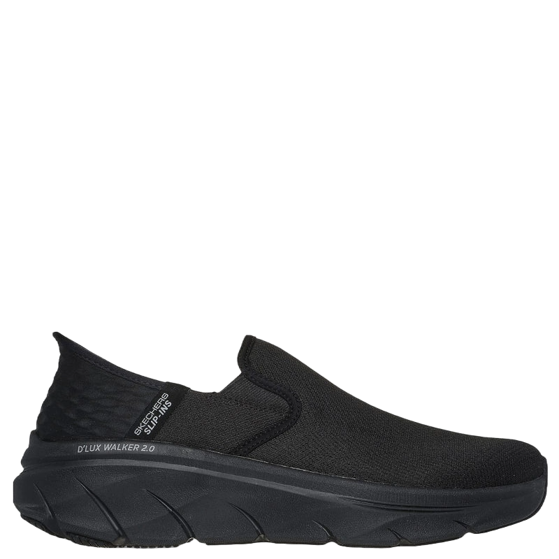 skechers slip-ins sneakers til herre, uden snørre, behagelig komfort, nem at tage på og af.