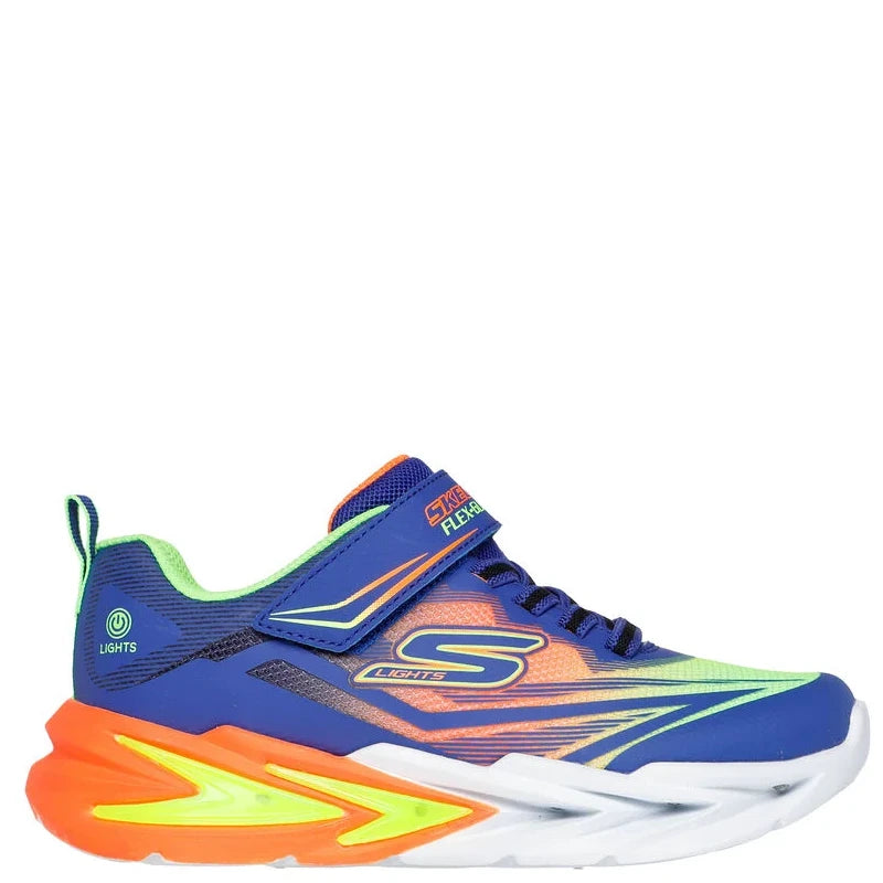 Skechers Flex-Glow Ultra blinkesko børn blå
