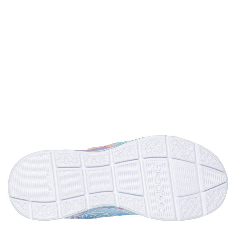 Skechers Mermaid Dreams blinkesko børn turkis