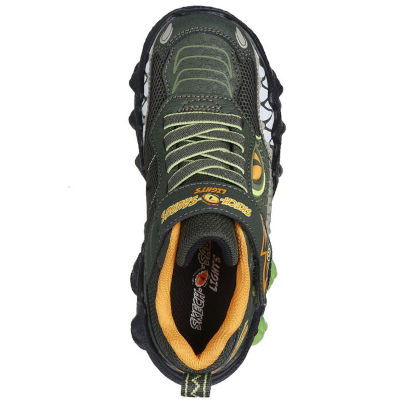 Skechers Skech-O-Saurus Light 2.0 blinkesko børn grøn