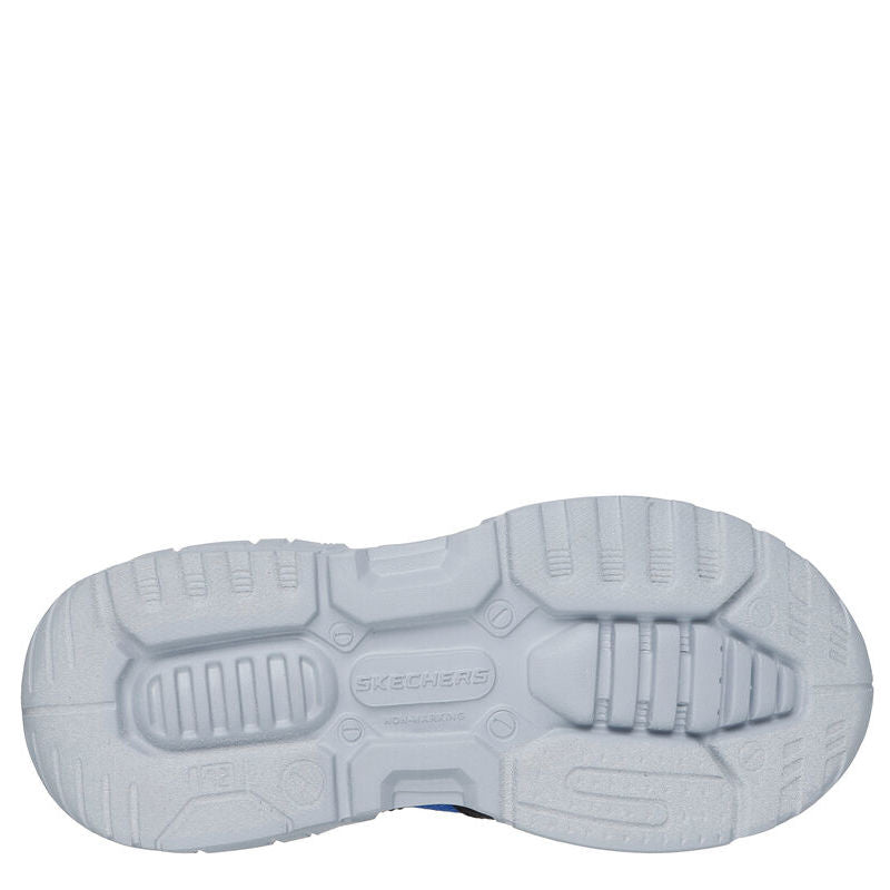 Skechers Turbu-Fuse - Selectrons blinkesko børn sort/blå