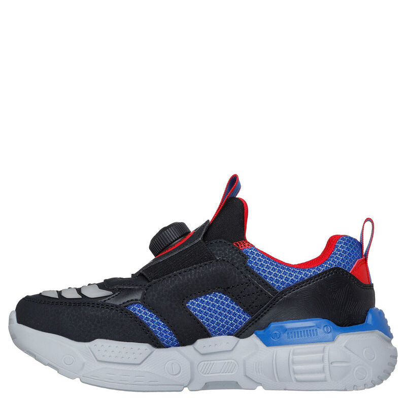 Skechers Turbu-Fuse - Selectrons blinkesko børn sort/blå