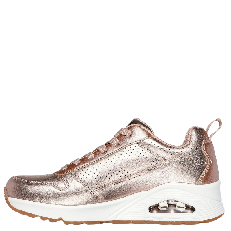 Skechers Street Uno - Metallixs sneakers dame guld