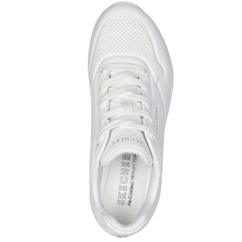 Skechers Uno – Stand on Air sneakers dame hvid