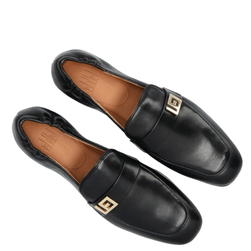 SORT A6035 LOAFER - Peti Sko - BILLI BI