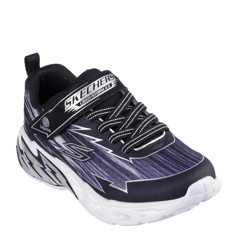 SORT LIGHT STORM 2.0 BLINKESKO - Peti Sko - SKECHERS
