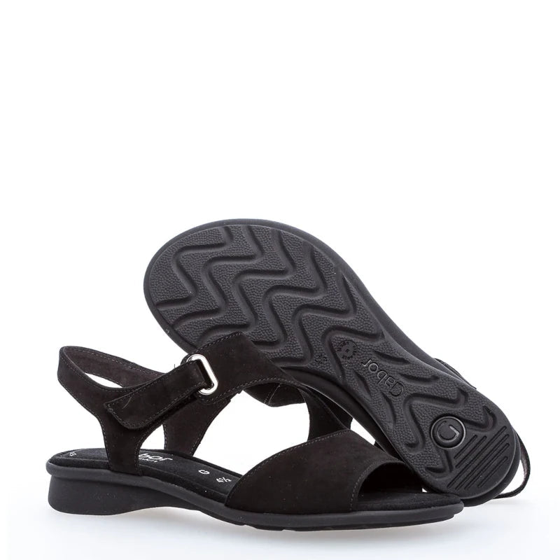 SORT SANDAL - Peti Sko - Gabor