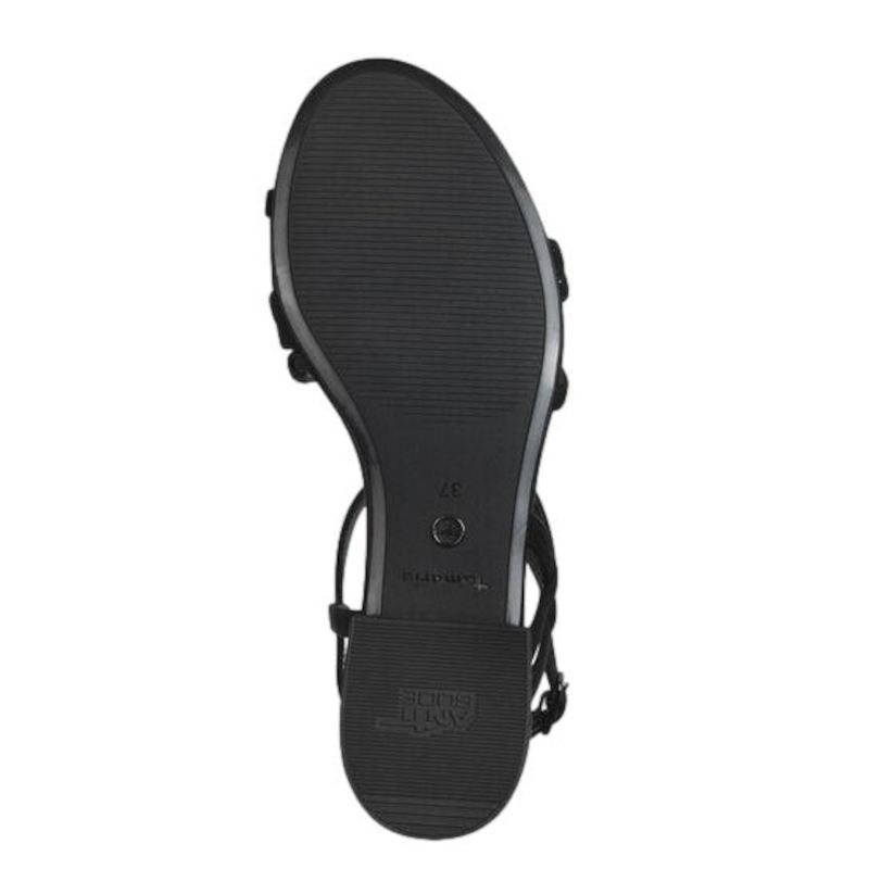 SORT SANDAL - Peti Sko - TAMARIS