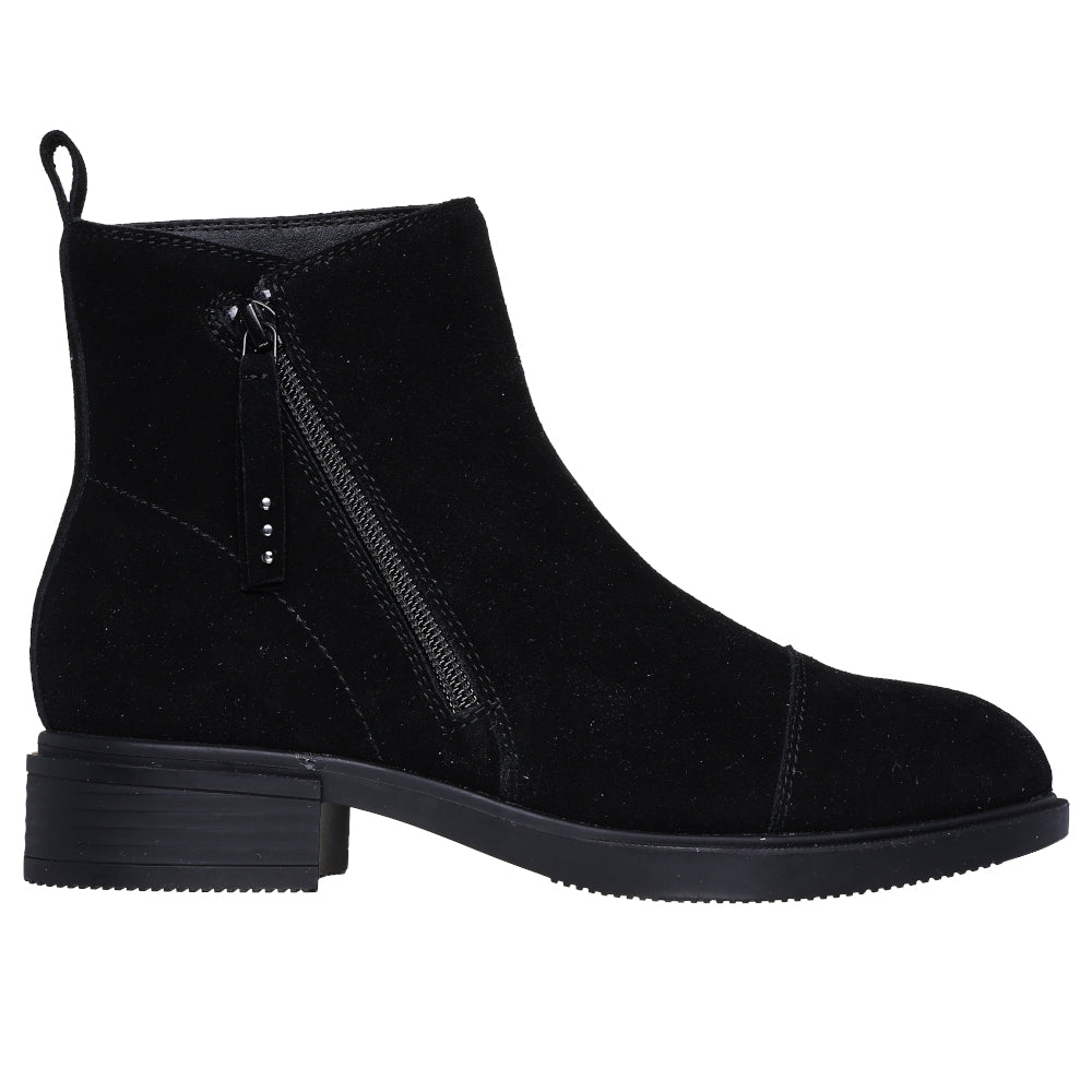SORT TENLEY STØVLE - Peti Sko - SKECHERS