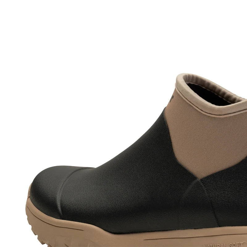 SORT/COFFEE CREAM IRENE WATERPROOF GUMMISTØVLE - Peti Sko - WODEN