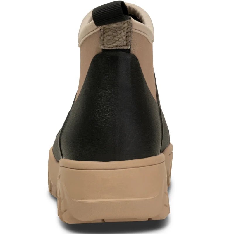 SORT/COFFEE CREAM IRENE WATERPROOF GUMMISTØVLE - Peti Sko - WODEN