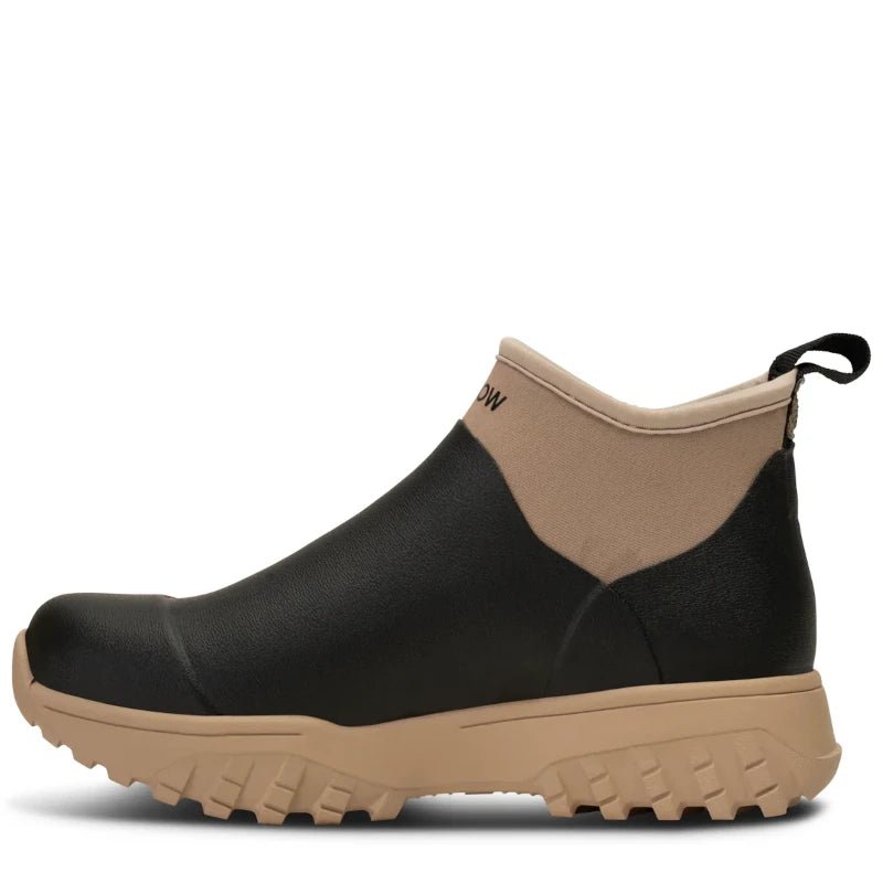 SORT/COFFEE CREAM IRENE WATERPROOF GUMMISTØVLE - Peti Sko - WODEN