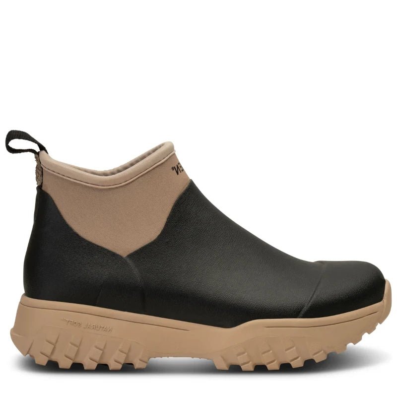 SORT/COFFEE CREAM IRENE WATERPROOF GUMMISTØVLE - Peti Sko - WODEN
