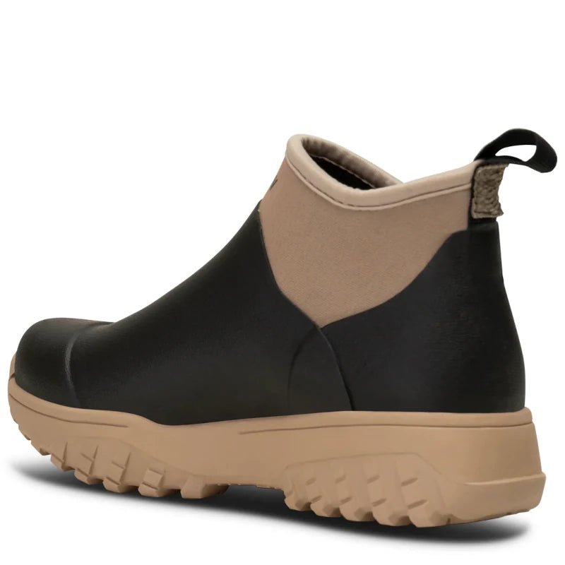 SORT/COFFEE CREAM IRENE WATERPROOF GUMMISTØVLE - Peti Sko - WODEN