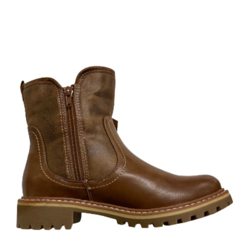 TAN STØVLE - Peti Sko - 5TH AVENUE